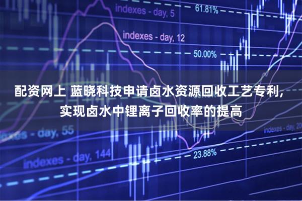 配资网上 蓝晓科技申请卤水资源回收工艺专利, 实现卤水中锂离子回收率的提高